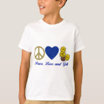 Peace, Love and Gelt Hanukkah Tees and Gifts<br><div class="desc">Peace,  Love and Gelt Hanukkah Tees and Gifts</div>