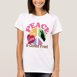 Peace Love and Gluten Free T-Shirt