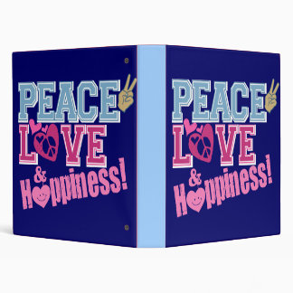 Peace Love and Happiness Binder