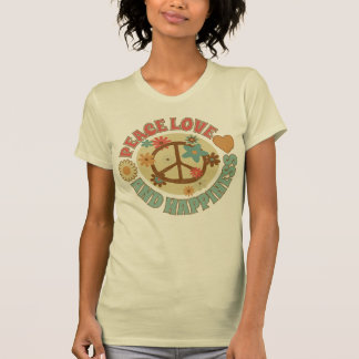 peace love and happiness T-Shirt