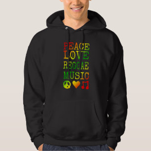 Peace, Love and Reggae Music Shirt Reggae