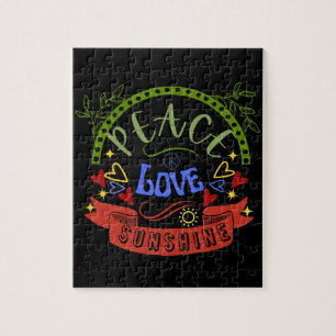 Peace, Love and Sunshine  Jigsaw Puzzle