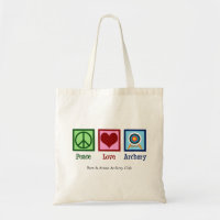 Peace Love Archery Cute Customizable