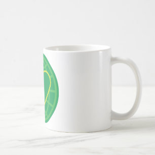 Peace & Love around the world. Coffee Mug