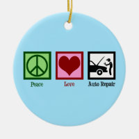 Peace Love Auto Repair Car Mechanic