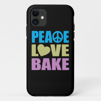 Peace Love Bake iPhone 11 Case