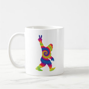 Peace Love Bigfoot - Bigfoot Lovers    Coffee Mug