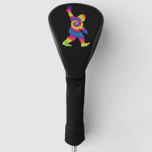Peace Love Bigfoot - Bigfoot Lovers      Golf Head Cover