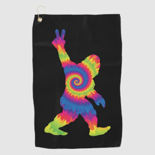 Peace Love Bigfoot - Bigfoot Lovers         Golf Towel
