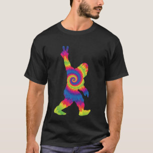 Peace Love Bigfoot - Bigfoot Lovers T-Shirt