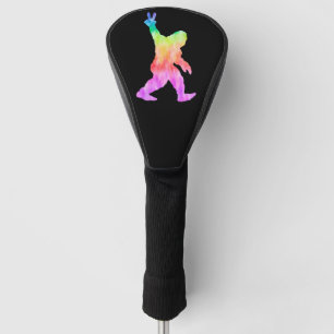 Peace Love Bigfoot      Golf Head Cover