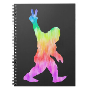 Peace Love Bigfoot Notebook