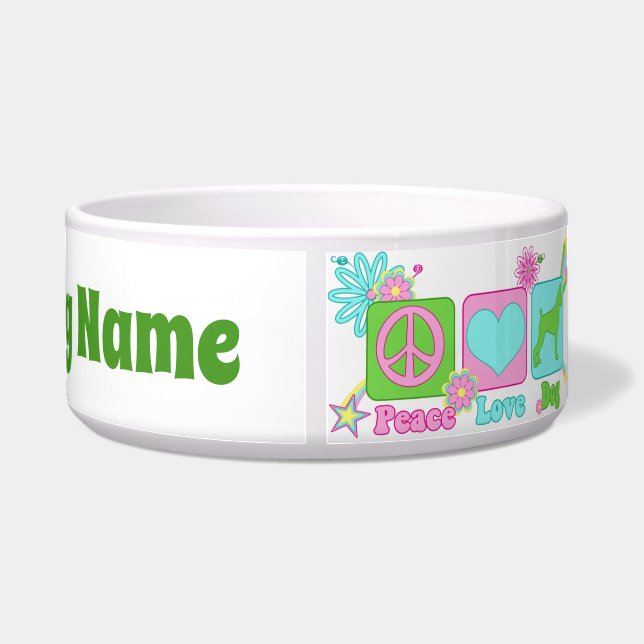 Peace, Love, Boxer (Back)