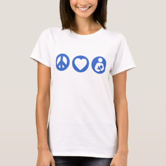 Peace Love Breastfeeding T-Shirt