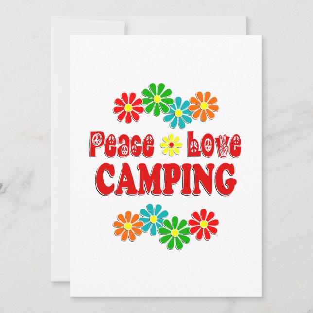 Peace Love Camping (Front)