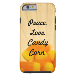 Peace Love Candy Corn iPhone 6 cases Holidays