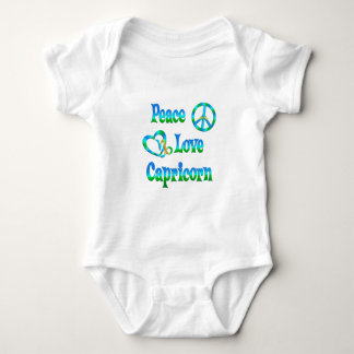 Peace Love Capricorn Baby Bodysuit