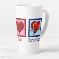 Peace Love Cardiology Heart Surgeon Heartbeat