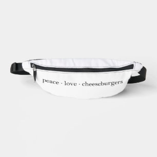 Peace Love Cheeseburgers