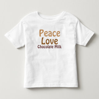 Peace, Love, Chocolate Milk Toddler T-shirt