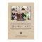Peace & Love Christmas Photo Flat Card