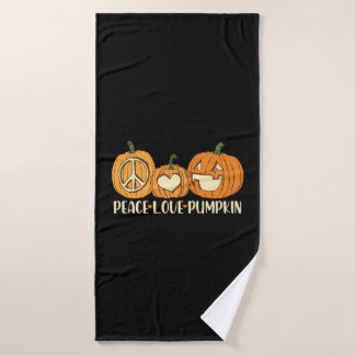 Peace Love Citrouille Halloween
