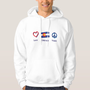 Peace Love Colorado Hoodie