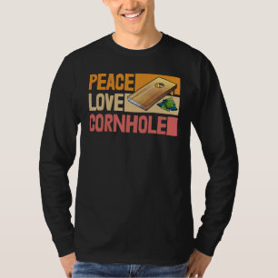 Peace Love Cornhole   Corn Star Tees Women Playing