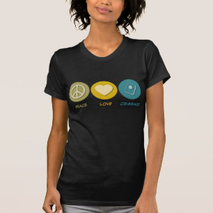 Peace Love Cribbage T-Shirt