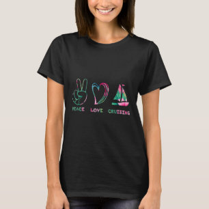 Peace Love Cruising Family Cruise Summer T-Shirt