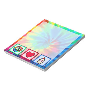 Peace, Love, Cupcakes Notepad