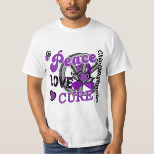 Peace Love Cure 2 Chiari Malformation T-Shirt