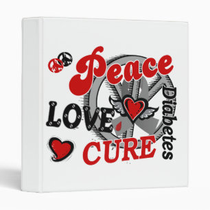 Peace Love Cure 2 Diabetes Binder