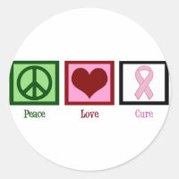 Peace Love Cure Breast Cancer