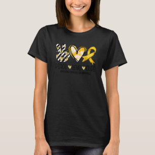 Peace Love Cure Endometriosis Awareness T-Shirt