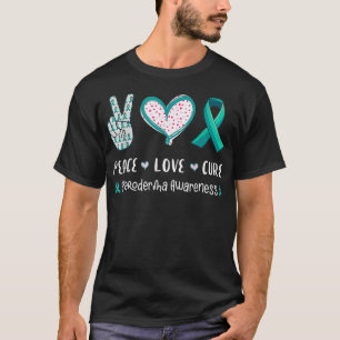 Peace Love Cure Scleroderma awareness men women ki T-Shirt