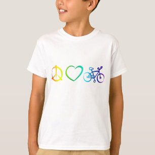 peace love & cycling T-Shirt