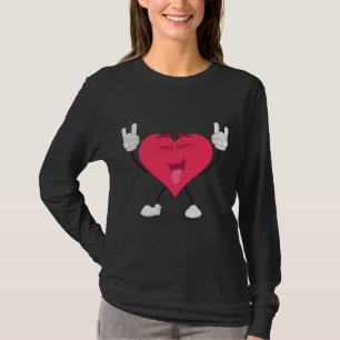Peace Love & Death Metal Raccoon Children's Band M T-Shirt
