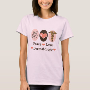 Peace Love Dermatology Organic Tee Shirt