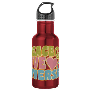 PEACE LOVE DIVERSITY 532 ML WATER BOTTLE
