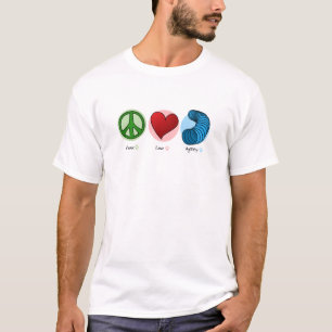 Peace Love & Dog Agility T-Shirt