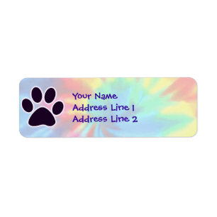 Peace, Love, Dog; Pawprint