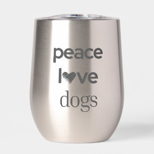 Peace Love Dogs   Motivational Rescue Dog Mom