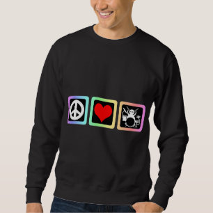Peace love drums sweatshirt