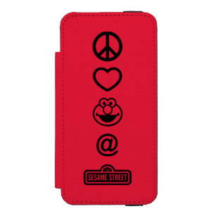 Peace Love Elmo Incipio Watson™ iPhone 5 Wallet Case