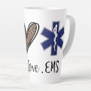 Peace - Love - EMS Latte Mug