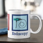 Peace Love Endoscopy Coffee Mug<br><div class="desc">Peace Love Endoscopy. A cute gift featuring a peace sign, heart, and endoscope used in medical procedures to scope a patient.</div>