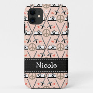Peace Love Fencing iPhone 11 Case