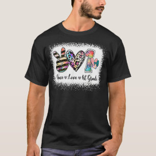 Peace Love First Grade Back To School Team 1st Gra T-Shirt