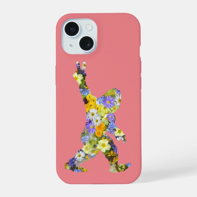 Peace Love Floral Bigfoot (Verso)
